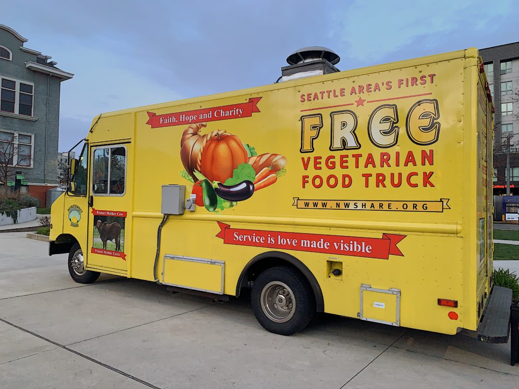 Gallery FREE VEGETARIAN FOOD TRUCK